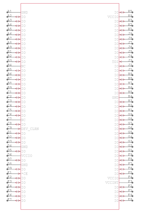 EPF6016BC256-2 Symbol