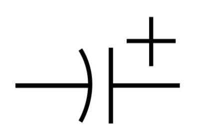 Polymer Capacitor Symbol