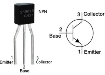 S9013 Transistor Pin Configuration