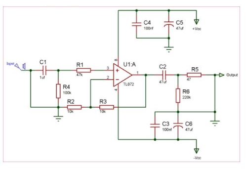 TL072 Application Circuit