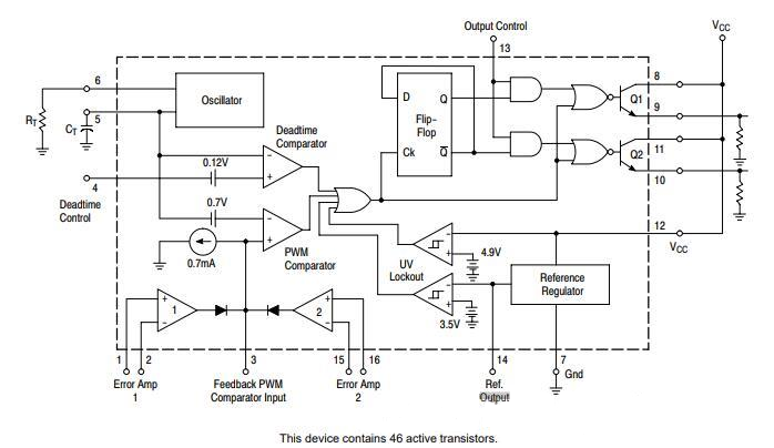 TL494 Circuit Diagram